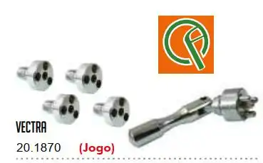 CHAVE CALOTA VECTRA  (KIT)