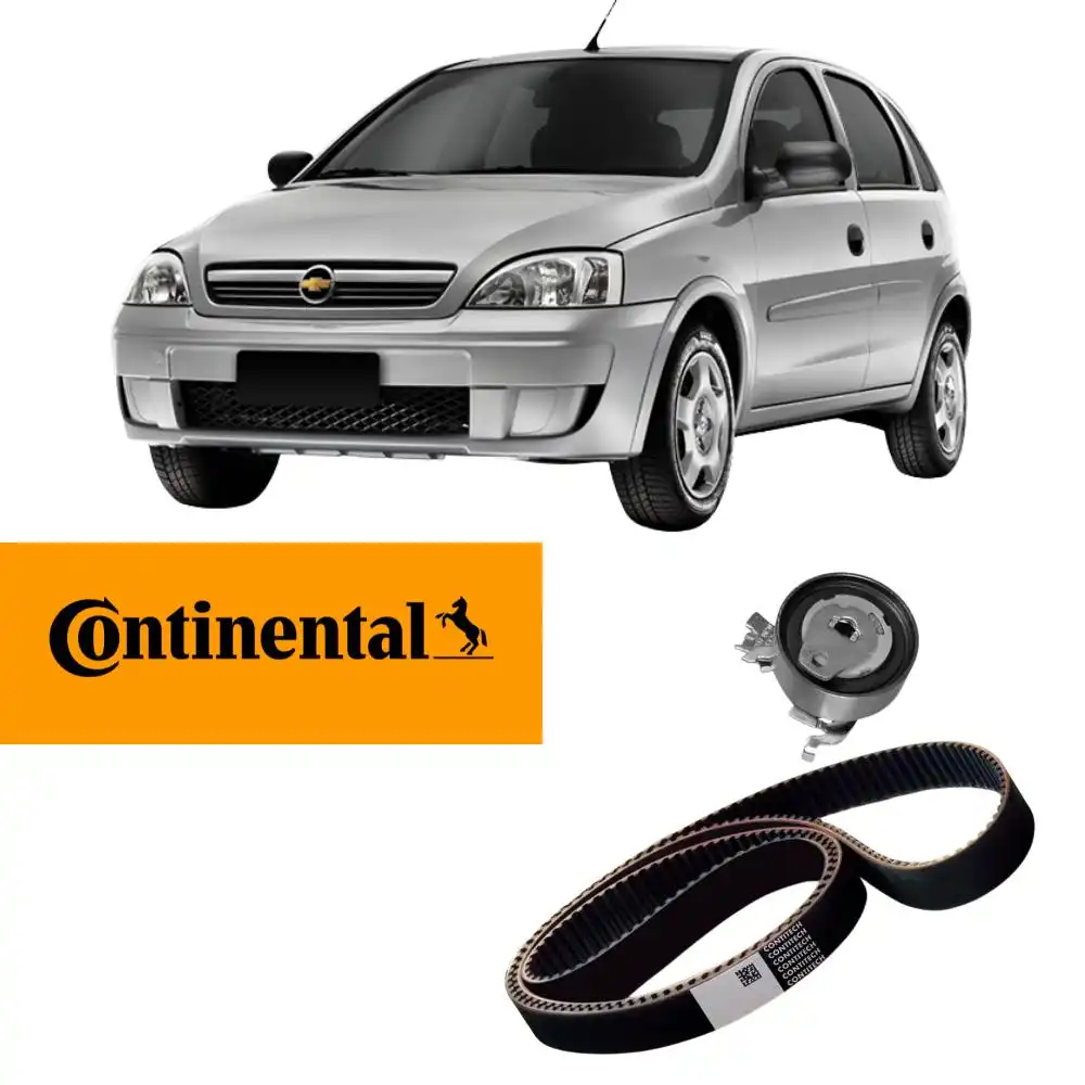 KIT CORREIA DENTADA CORSA 1.8 8V 2002 A 2004