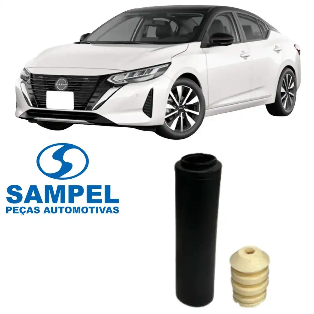 KIT AMORTECEDOR TRASEIRO NISSAN SENTRA 14/
