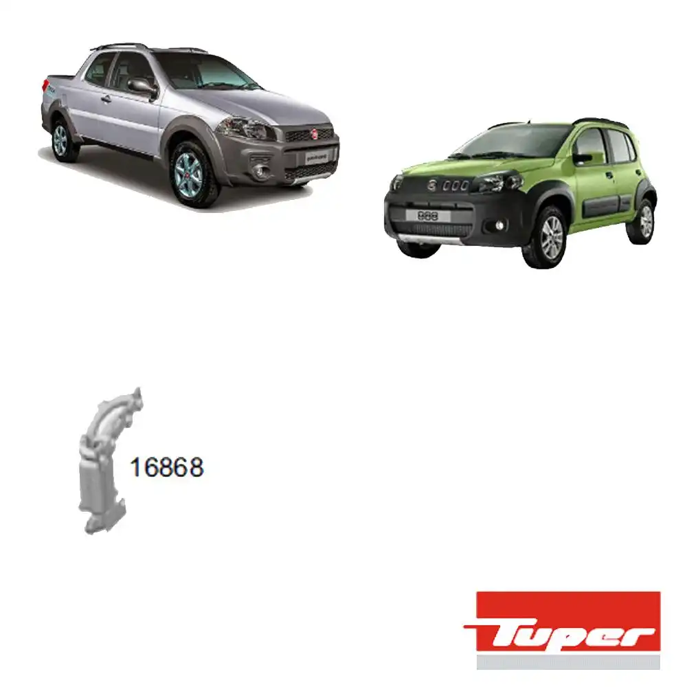 CANO SAIDA MOTOR FIAT FIORINO 1.4 8V EVO 2014 EM DIANTE