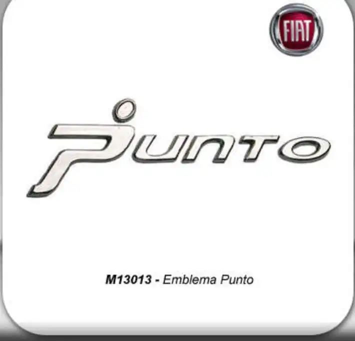 EMBLEMA FIAT PUNTO