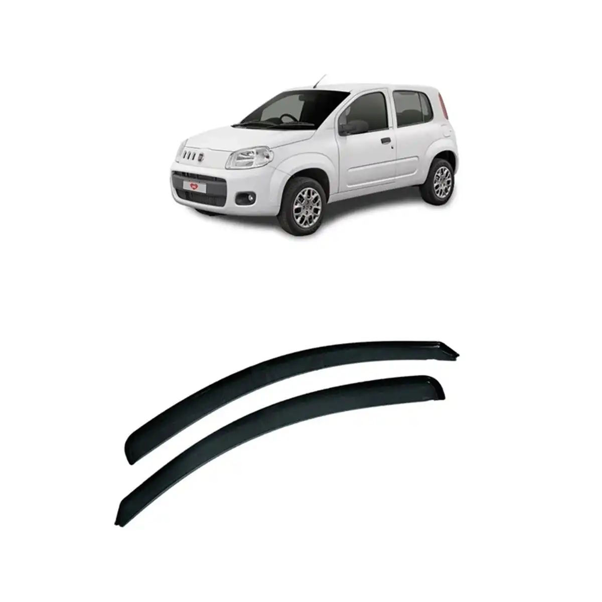 CALHA CHUVA FIAT UNO VIVACE 2PTS 10/19