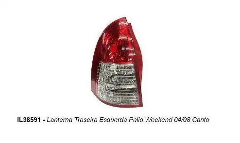 SINAL TRAS FIAT PALIO WEEKEND 2004 A 2008 ESQ (CANTO)
