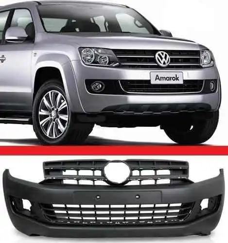 PARACHOQUE DIANTEIRO AMAROK 2010 A 2012 PRETO LISO