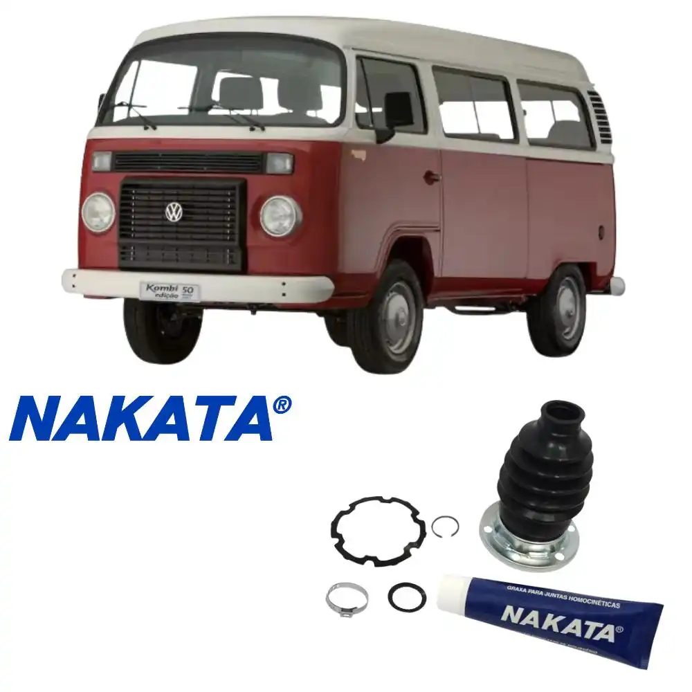 SANFONA HOMOC KOMBI 98/13 LADO CAIXA/RODA COM FLANGE