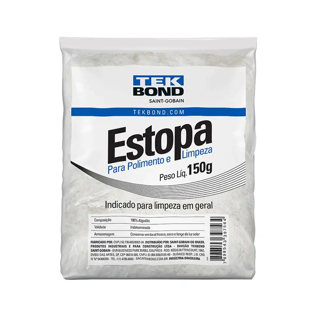 ESTOPA PARA POLIMENTO E LIMPEZA 150G
