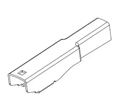 PALHETA VIDRO TRAS 16"