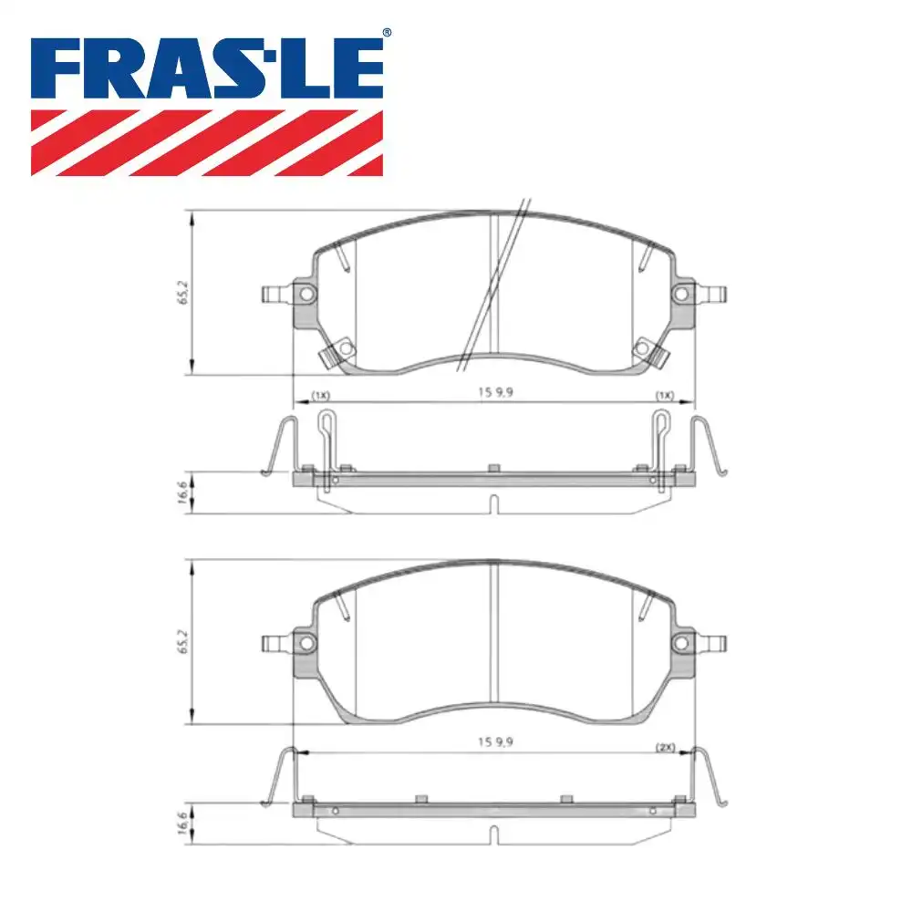 PASTILHA FREIO DIANTEIRA HAVAL H6 1.5 16V 2023 ACIMA