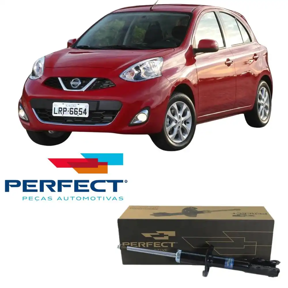 AMORTECEDOR DIANTEIRO NISSAN MARCH 2011 A 2016 DIREITO