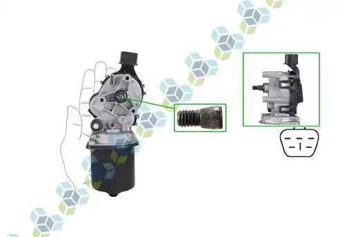 MOTOR LIMPADOR PARABRISA COROLLA 2000 EM DIANTE