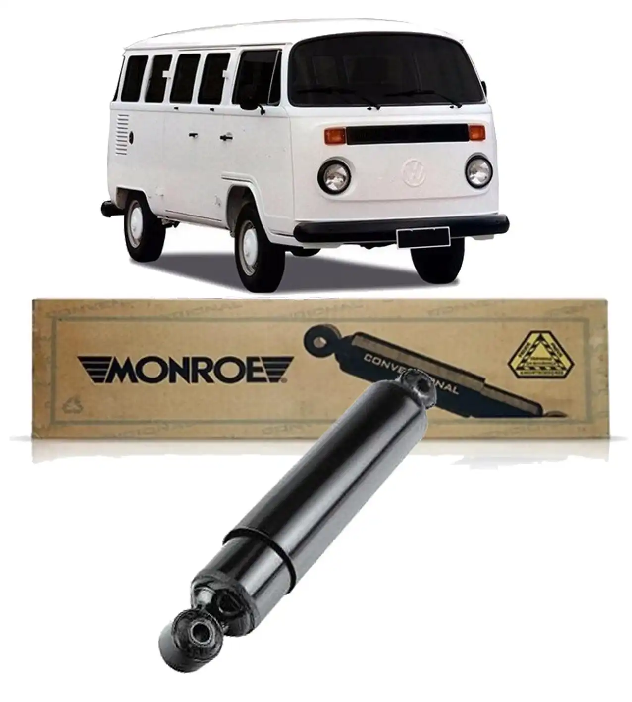 AMORTECEDOR TRASEIRO KOMBI CLIPPER 1978 A 1996
