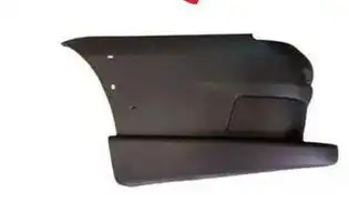 POLAINA TRAS FIAT STRADA WORKING TREKKING 08/ TRAS ESQ CINZA