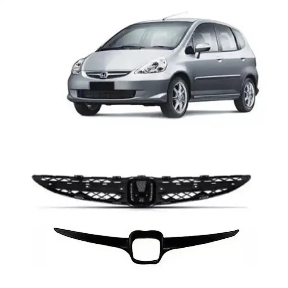 GRADE HONDA FIT 2007/ PRETA C/ MOLDURA GRADE HONDA FIT 2007/