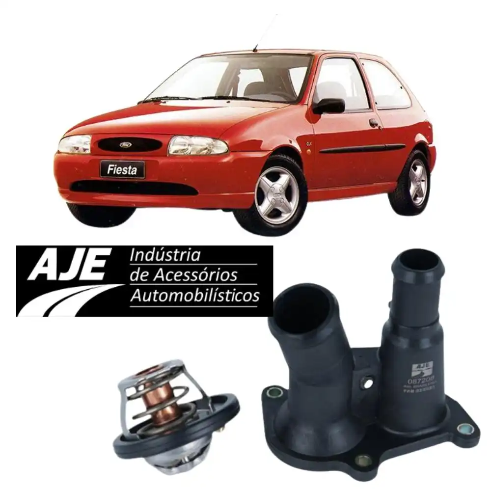 CARCACA VALV TERMOST FIESTA 1.4 16V ZETEC 1996 A 1999