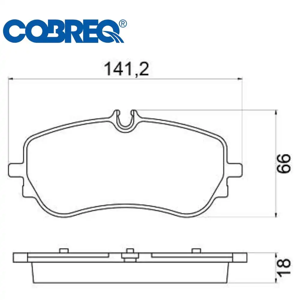 PASTILHA FREIO TRASEIRA AMAROK 3.0 V6 2018 ACIMA