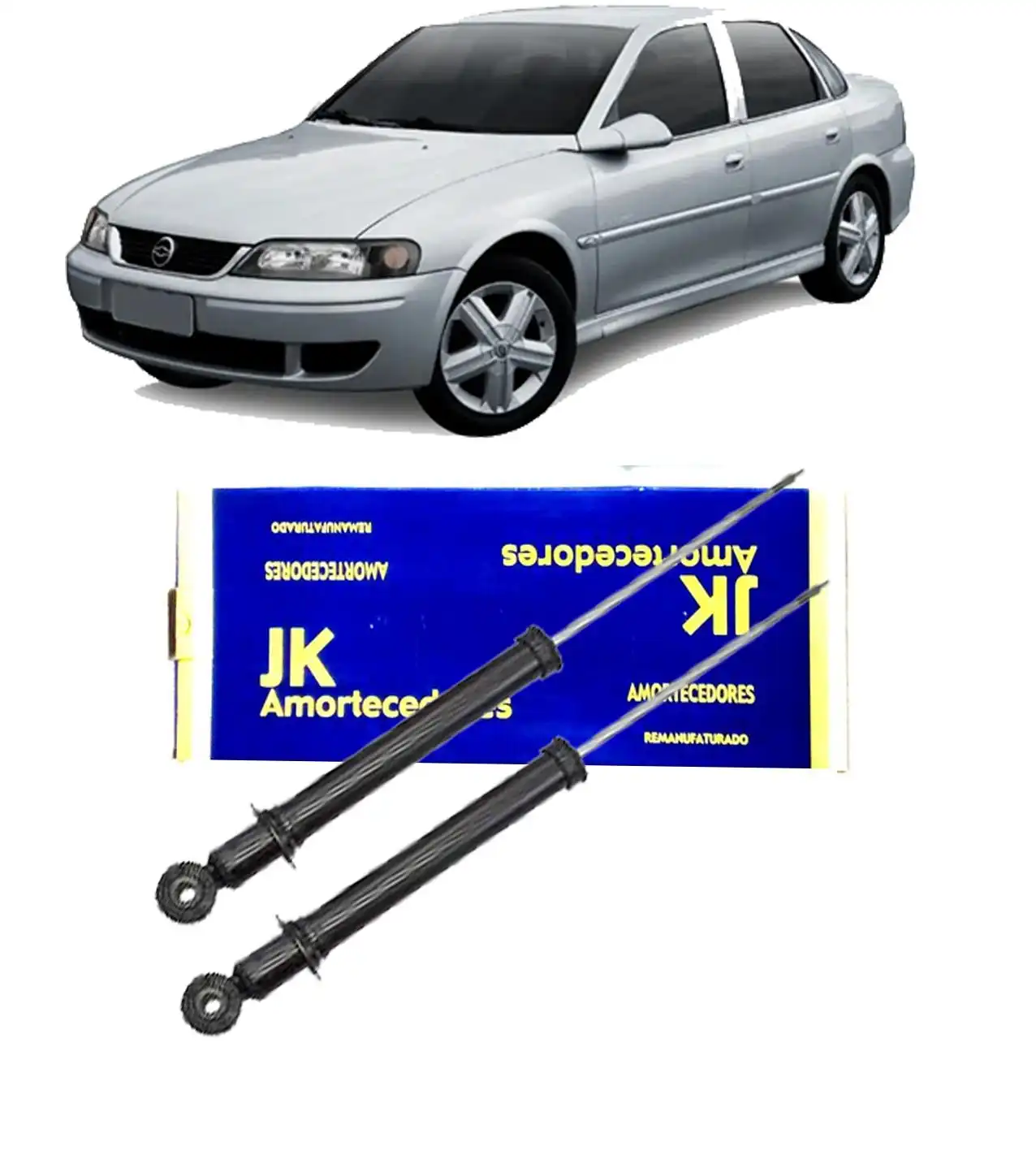 AMORTECEDOR TRASEIRO VECTRA 1997 A 2005 REMANUFATURADO JG