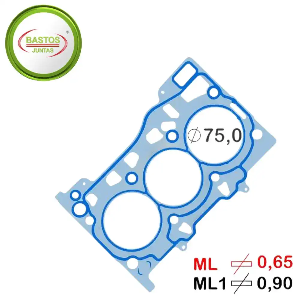 JUNTA CABECOTE GOL G7 1.0 12V FLEX 2016 A 2023 METAL