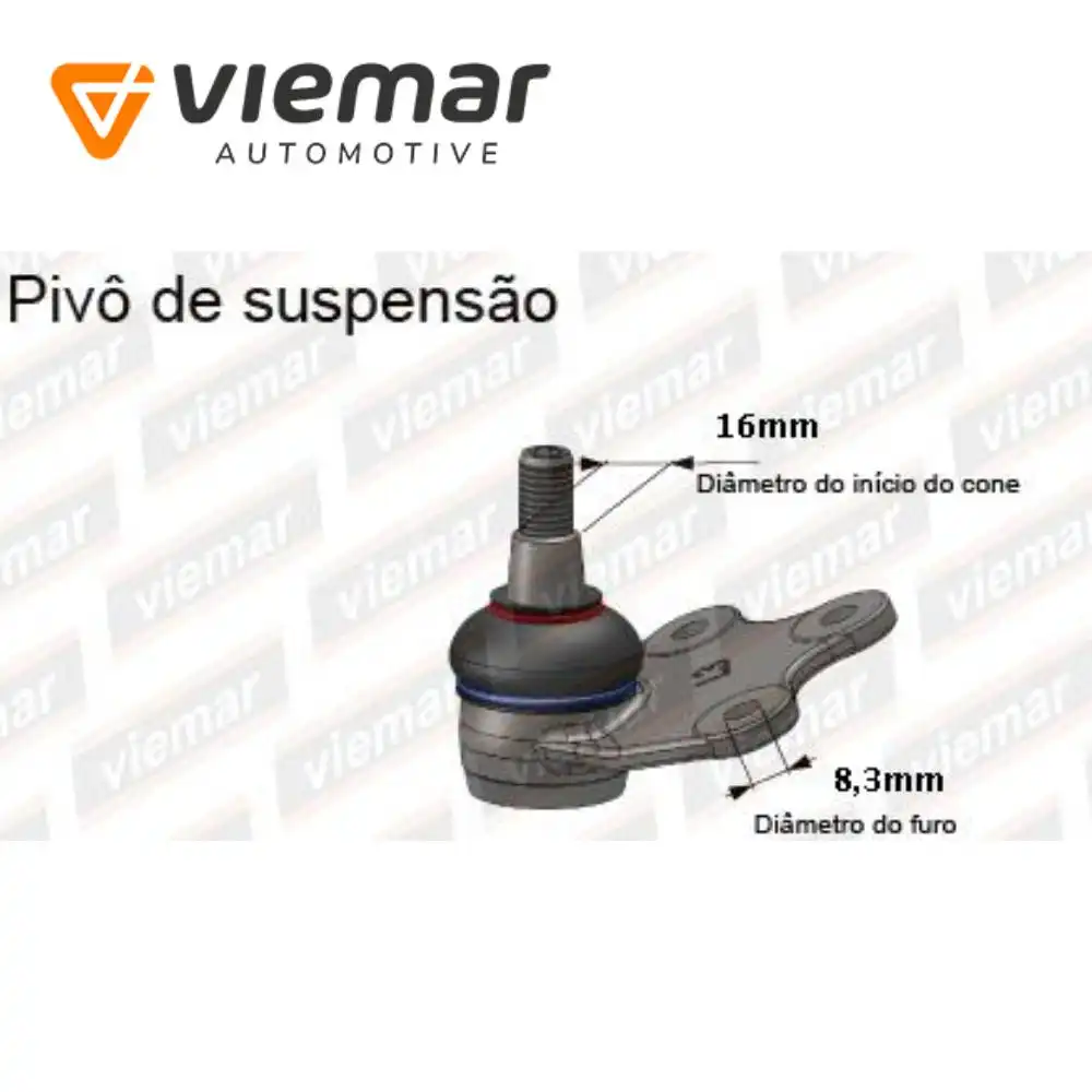 PIVO FIAT ARGO 2017 EM DIANTE DIREITO