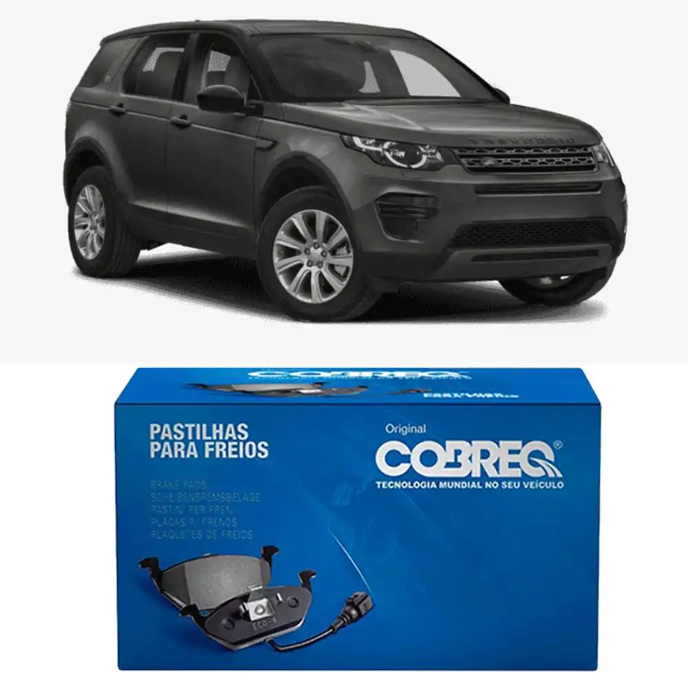 PASTILHA FREIO DIANTEIRA LAND ROVER DISCOVERY 4 2010 EM DIAN