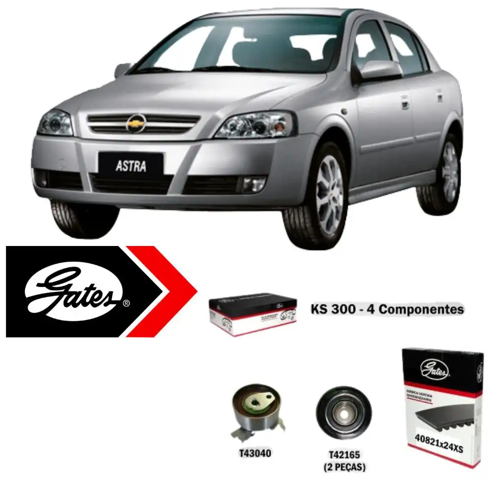 KIT CORREIA DENTADA ASTRA 2.0 16V 1999 A 2005
