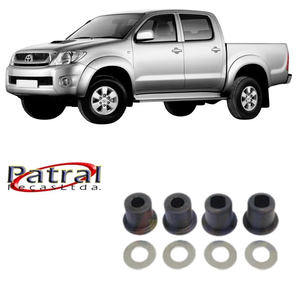 BUCHA CAIXA DIRECAO HILUX 05/ SW4 05/ (KIT)