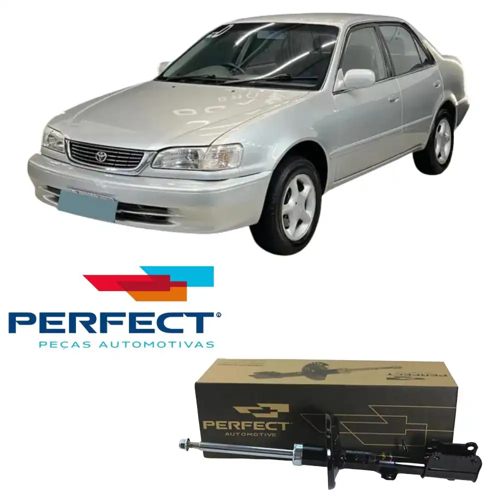 AMORTECEDOR TRASEIRO TOYOTA COROLLA 1992 A 2002 DIREITO