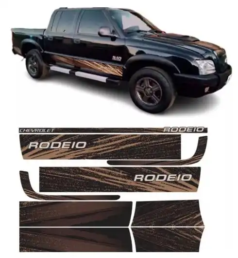 FAIXA LATERAL S-10 RODEIO 11/