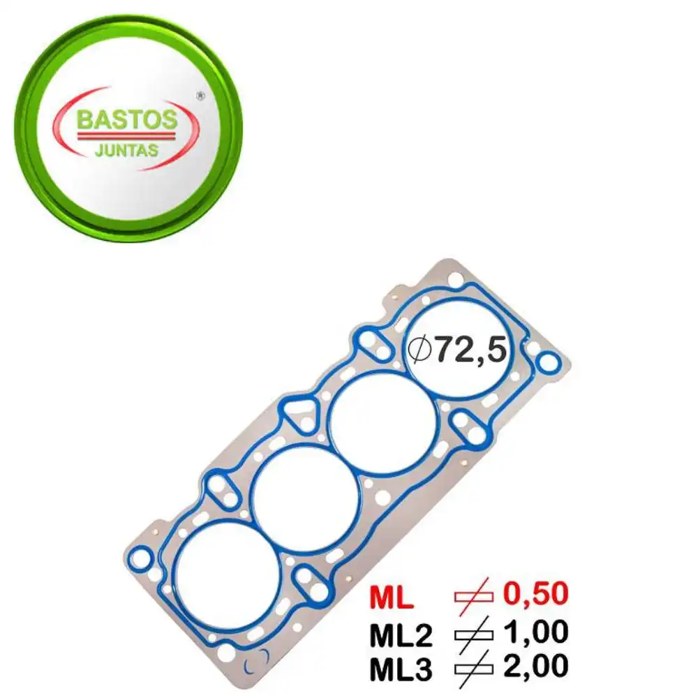 JUNTA CABECOTE UNO 1.4 8V FIRE EVO 2010 A 2016 METAL