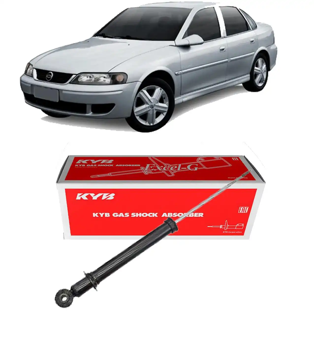 AMORTECEDOR TRASEIRO VECTRA 1997 A 2005