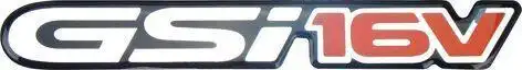 EMBLEMA ADESIVO GSI 16V CORSA ASTRA