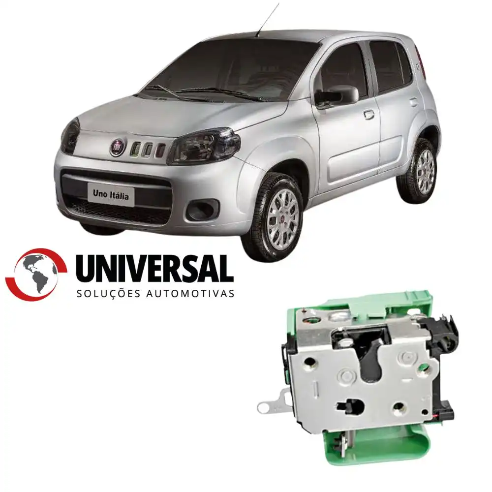 FECHADURA PORTA FIAT UNO 2010 EM DIANTE DIANT ESQ PRED P/ELE