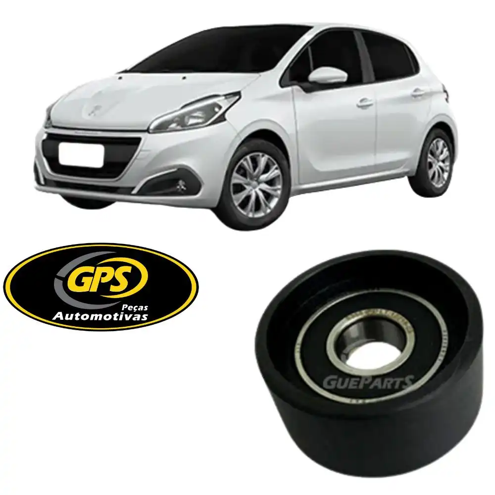POLIA CORREIA ALTERNADOR PEUGEOT 208 1.2 12V 2017 ACIMA