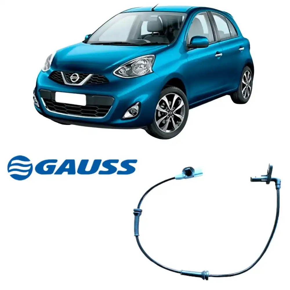 SENSOR ABS TRASEIRO NISSAN MARCH 2012 A 2017 ESQUERDO