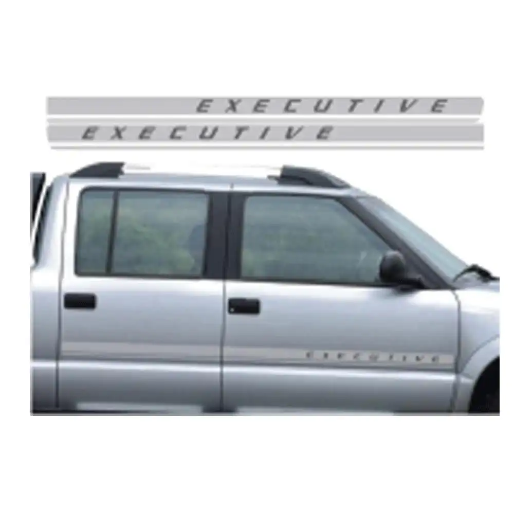 FAIXA LATERAL S-10 4X4 2009/ EXECUTIVE (CAB DUPLA)