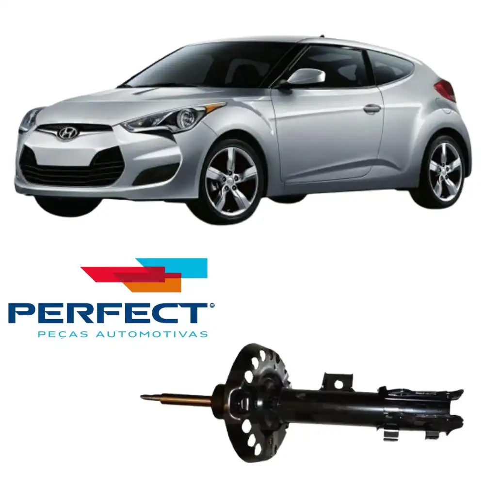 AMORTECEDOR DIANTEIRO HYUNDAI VELOSTER 2011 A 2014 DIREITO
