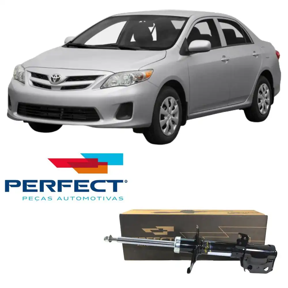 AMORTECEDOR DIANTEIRO TOYOTA COROLLA 2009 A 2014 DIREITO