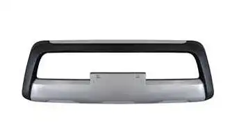 OVERBUMPER PARACHOQUE DIANT HILUX 2016 EM DIANTE PRETO/PRATA