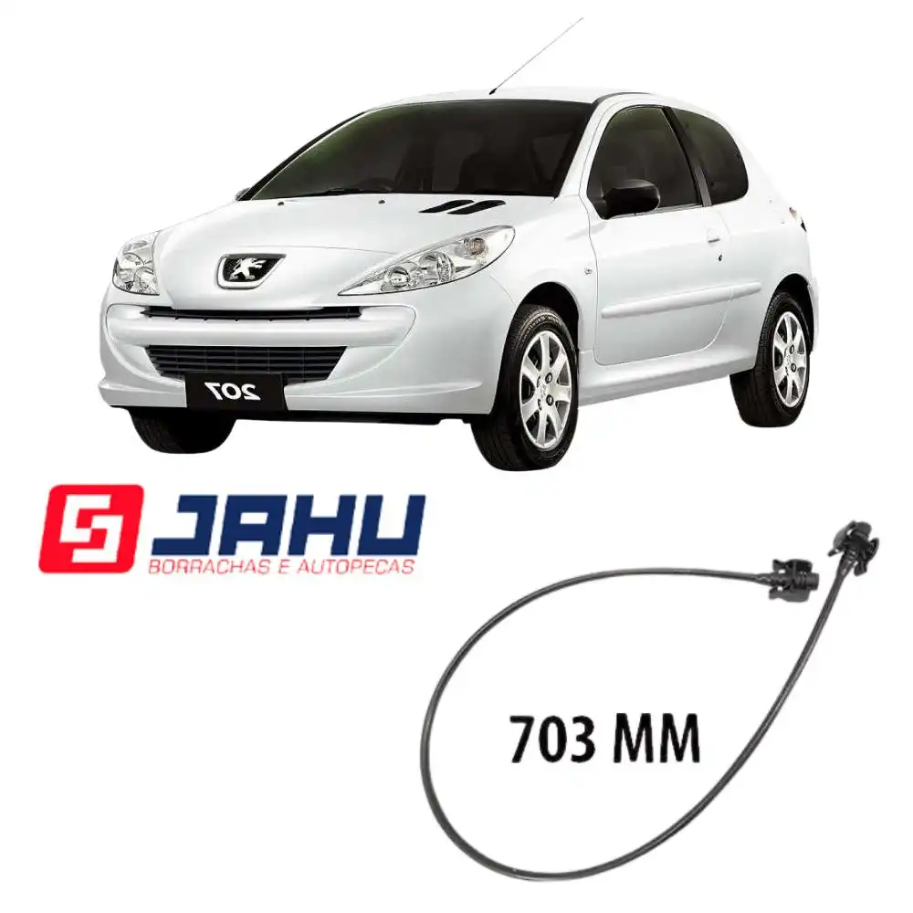 MANGUEIRA RADIADOR PEUGEOT 207 (RETORNO) 703MM