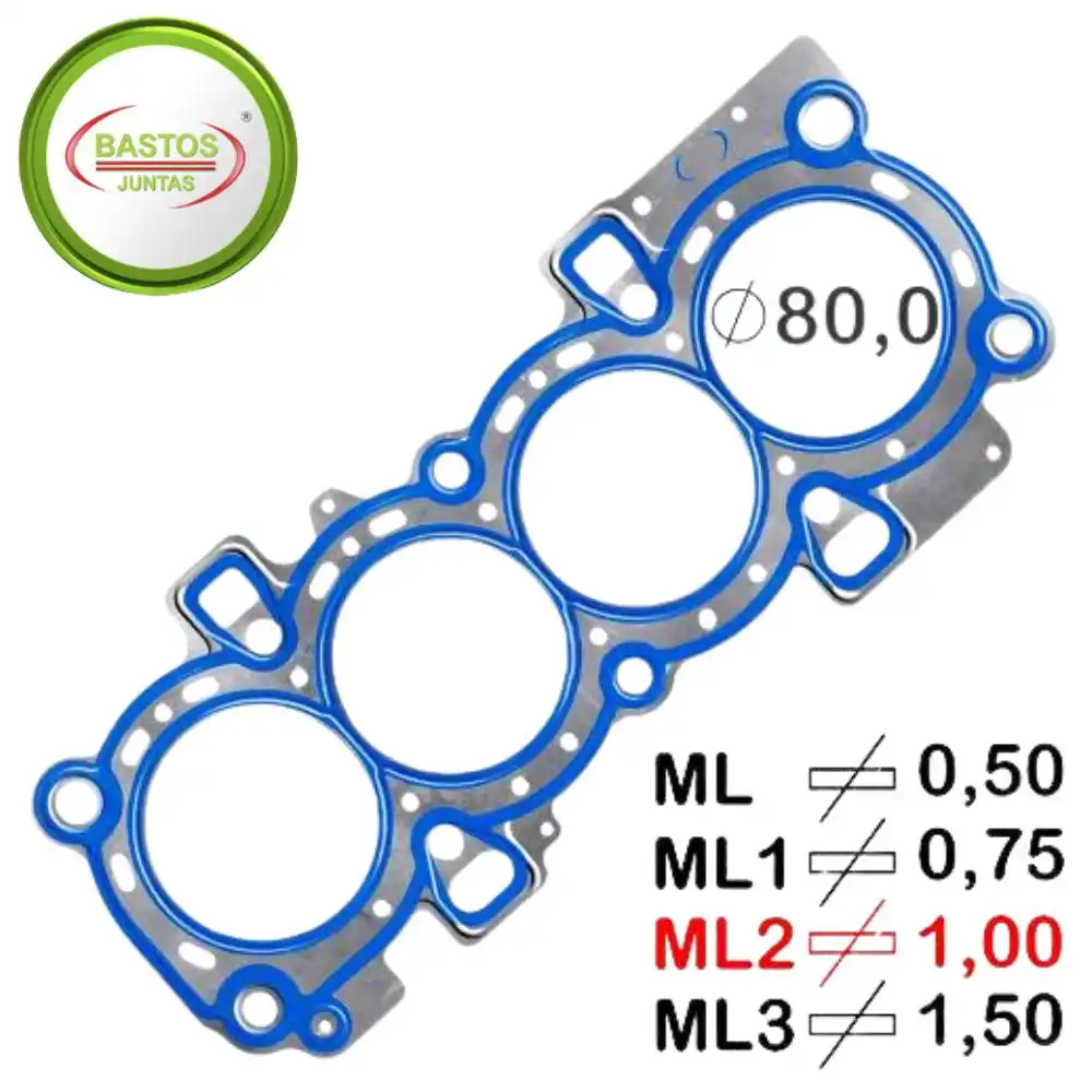 JUNTA CABECOTE NEW FIESTA 1.5 1.6 16V 2010/ FLEX CHAPA