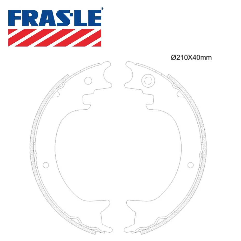 SAPATAS FREIO TRASEIRA PAJERO 3.2 16V 2013 A 2021