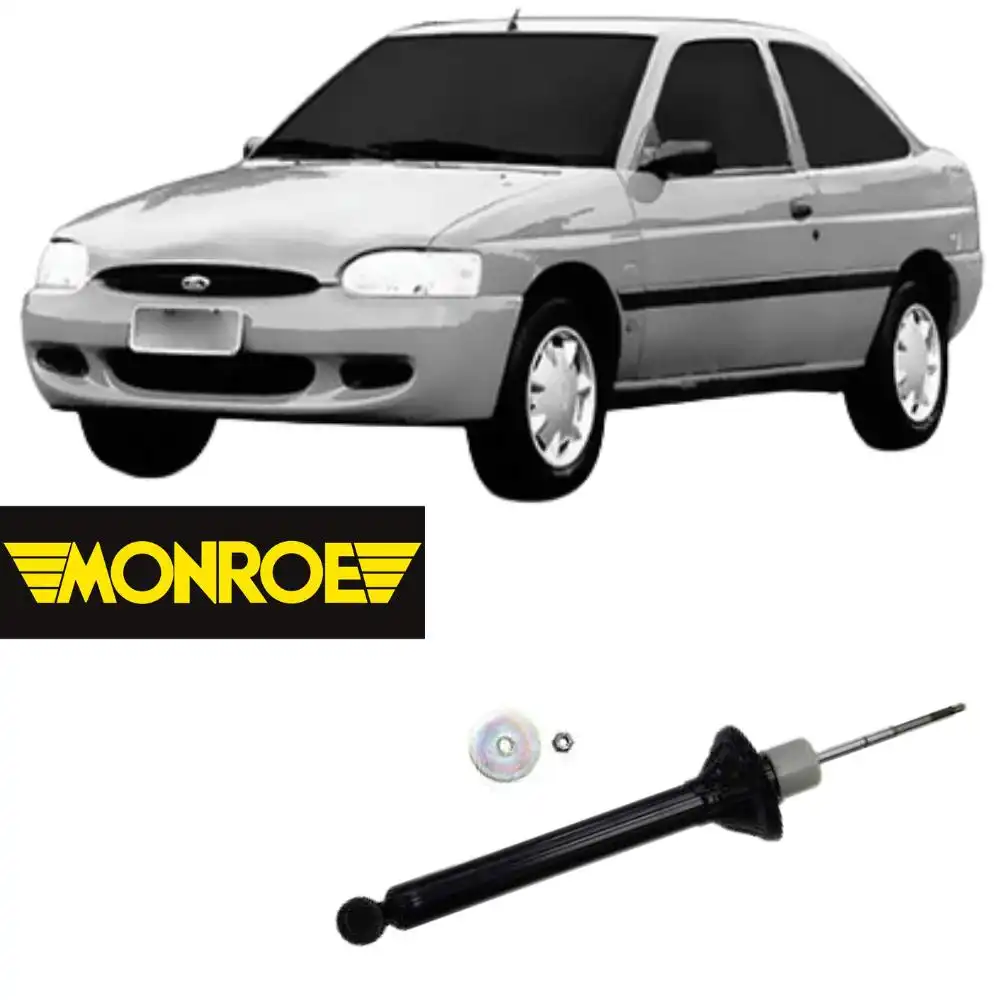 AMORTECEDOR TRASEIRO ESCORT ZETEC 1997 A 2003 EXCETO SW