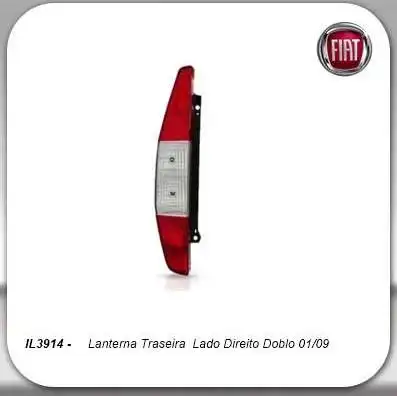 SINAL TRAS FIAT DOBLO 2001 A 2009 DIR