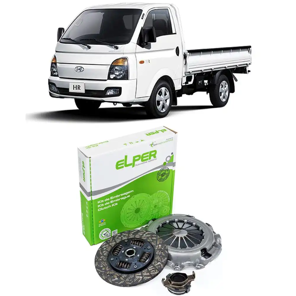 KIT EMBREAGEM HYUNDAI HR 2.5 2006 A 2012 COM ROLAMENTO