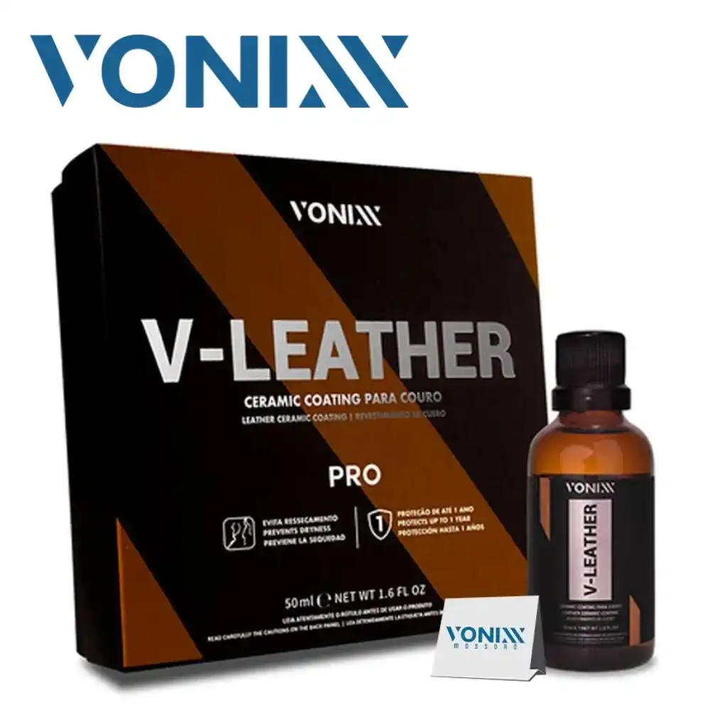 VITRIFICADOR DE COURO V-LEATHER PRO 50ML