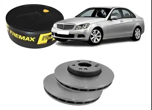 DISCO FREIO DIANTEIRO MERCEDES BENZ C180 1.8 2003 A 2008