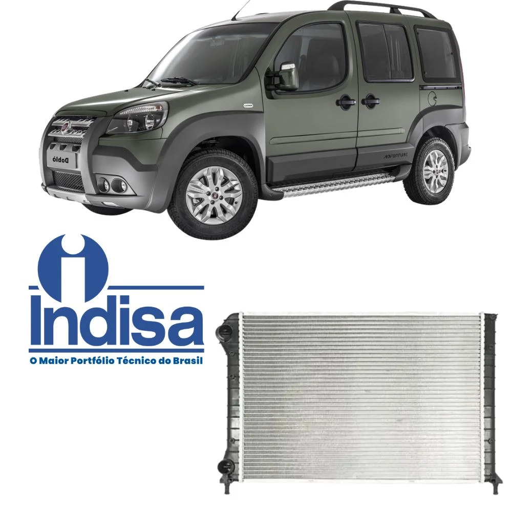 RADIADOR FIAT DOBLO 1.3 1.4 1.6 1.8 16V 2001/