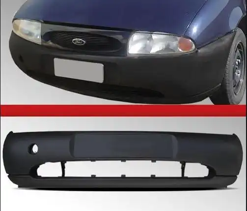 PARACHOQUE DIANT FIESTA 96/99 PRETO TEXTURIZADO