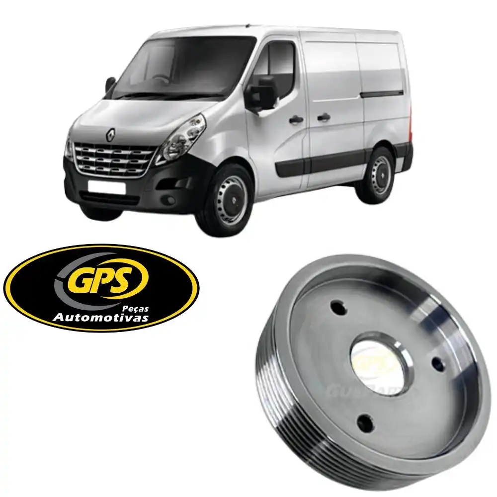 POLIA BOMBA DIRECAO HIDRAULICA MASTER 2.3 16V 2019 ACIMA