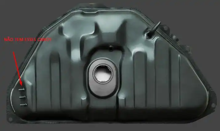 TANQUE COMB FIAT UNO 83/03 55LTRS C/VALVULA S/3 CANOS BOIA R