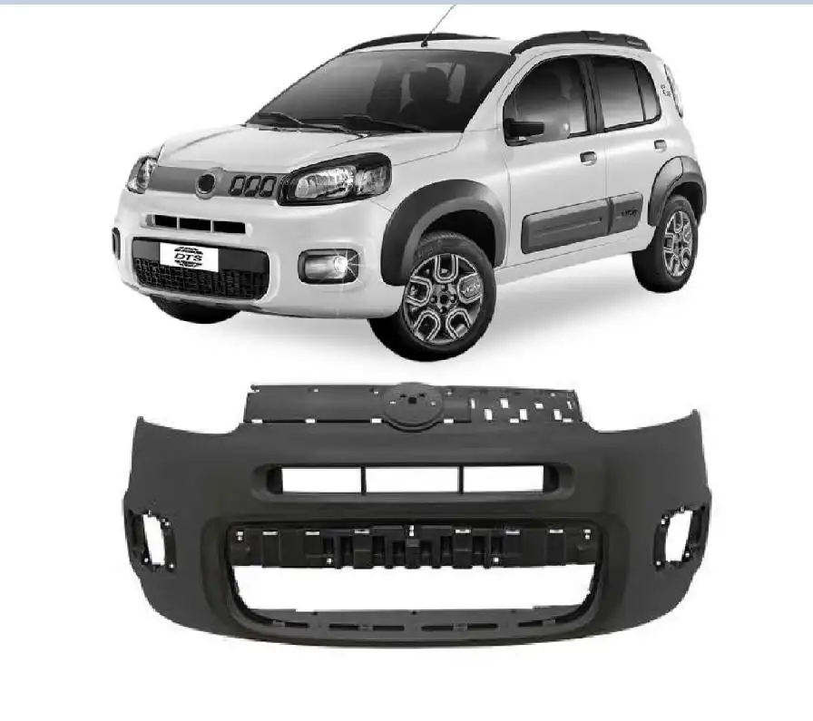 PARACHOQUE DIANTEIRO FIAT UNO WAY 2014 A 2016 PRETO LISO